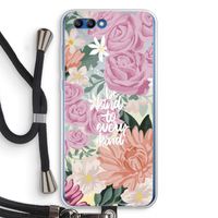 Kindness matters: Honor 10 Transparant Hoesje met koord