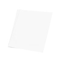 15x stuks Hobby etalage karton wit van 48x68 cm - Hobbykarton