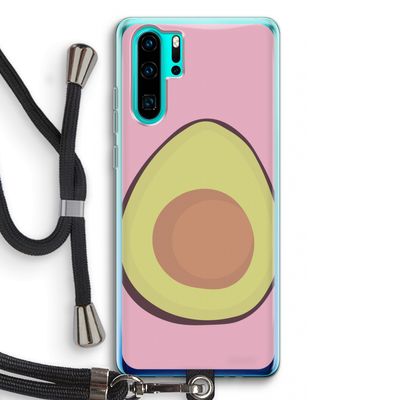 Avocado: Huawei P30 Pro Transparant Hoesje met koord