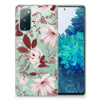 Smartphone hoesje Samsung Galaxy S20 FE Watercolor Flowers