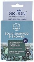 Skoon Solid Shampoo & Shower Bar 2-in-1