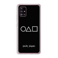 Squid Game: Samsung Galaxy A51 5G Transparant Hoesje