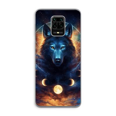 Wolf Dreamcatcher: Xiaomi Redmi Note 9 Pro Transparant Hoesje