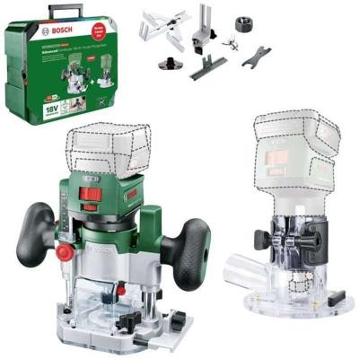 Bosch AdvancedTrimRouter 18V-8 trimmer met Router Insteekbasis, zonder accu
