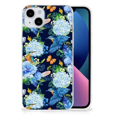 TPU Hoesje voor iPhone 15 Plus IJsvogel