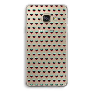 Hartjes: Samsung A3 (2017) Transparant Hoesje