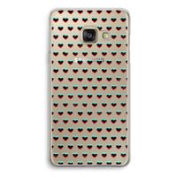 Hartjes: Samsung A3 (2017) Transparant Hoesje