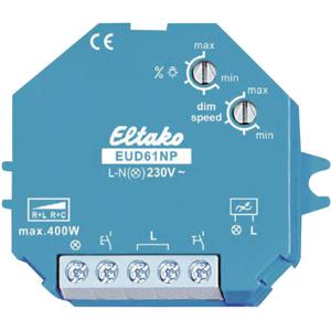 Eltako 851932 Dimmer (opbouw), Dimmer (inbouw) Geschikt voor lampen: Spaarlamp, Gloeilamp, Halogeenlamp, TL-buis Blauw