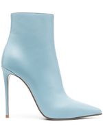 Le Silla bottines Eva 120 mm en cuir - Bleu - thumbnail