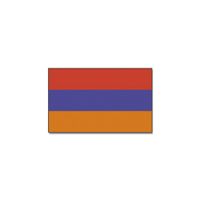 Gevelvlag/vlaggenmast vlag Armenie 90 x 150 cm   -