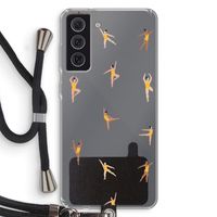 Dans #2: Samsung Galaxy S21 FE Transparant Hoesje met koord