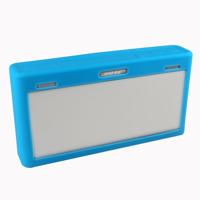 Draagbare waterdichte silica gel Bluetooth Speaker beschermhoes voor Bose SoundLink III (blauw)