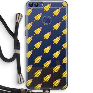 Waterijsjes: Huawei P Smart (2018) Transparant Hoesje met koord