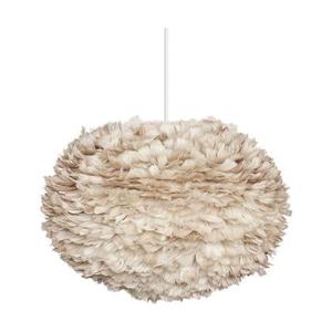 Umage Eos Large hanglamp light brown - met koordset wit - Ø 65 cm