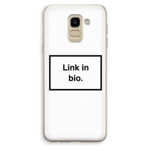 Link in bio: Samsung Galaxy J6 (2018) Transparant Hoesje