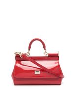 Dolce & Gabbana mini sac Sicily en cuir - Rouge