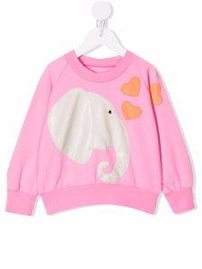 WAUW CAPOW by BANGBANG sweat Pippi en coton biologique - Rose