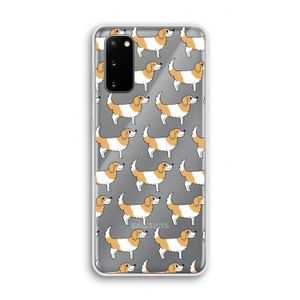 Doggy: Samsung Galaxy S20 Transparant Hoesje