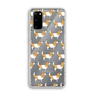 Doggy: Samsung Galaxy S20 Transparant Hoesje