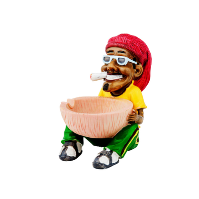 Rasta Rasta Asbak Zittend
