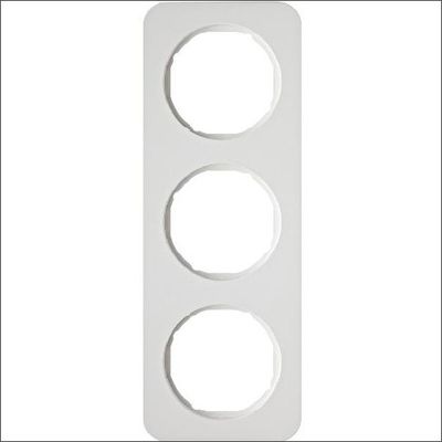 Berker R.1 Afdekraam 3-voudig polarwit 10132189