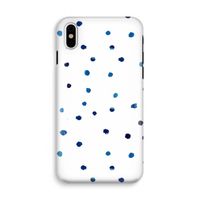 Blauwe stippen: iPhone X Tough Case