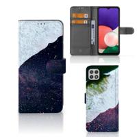 Samsung Galaxy A22 5G | Book Case | Sea in Space