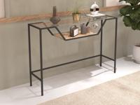 Console LAILA 100 cm eik/zwart