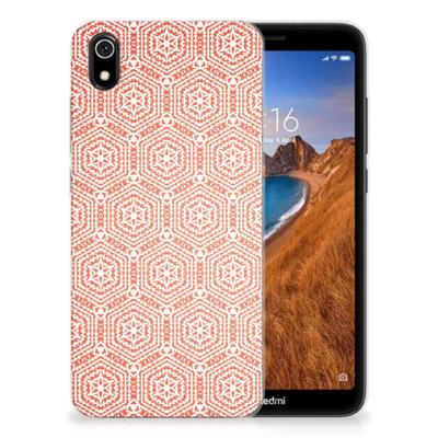 Xiaomi Redmi 7A | TPU bumper | Pattern Orange