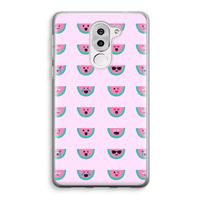 Smiley watermeloenprint: Honor 6X Transparant Hoesje