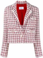 Ferragamo veste crop boutonnée - Blanc