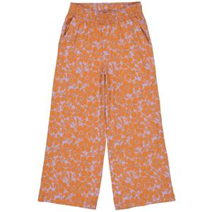 Quapi Meisjes broek - Doris - AOP Oranje bloemen