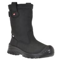 Sixton Peak 81156-17 Montana Hdry Hoog S3 (Wol) Laars | 17 Zwart | Maat 46 - 11.091.005.46