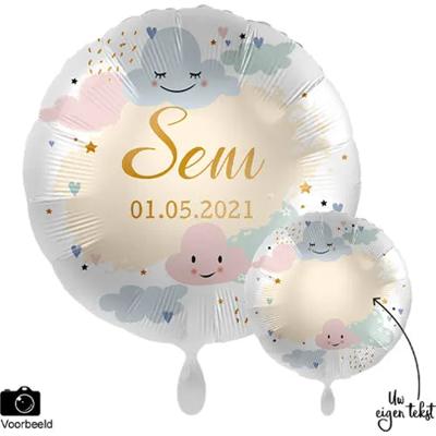 'Ballon 'Geboorte' met naam en geboortedatum' kopen? | FOR YOU GIFTS 'Ballon 'Geboorte' met naam en geboortedatum' kopen? | FOR YOU GIFTS