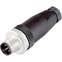 binder 99 0491 12 12 Sensor/actuator connector, niet geassembleerd M12 Aantal polen (sensoren): 12 Stekker, recht 1 stuk(s)