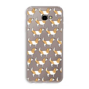 Doggy: Samsung Galaxy J4 Plus Transparant Hoesje
