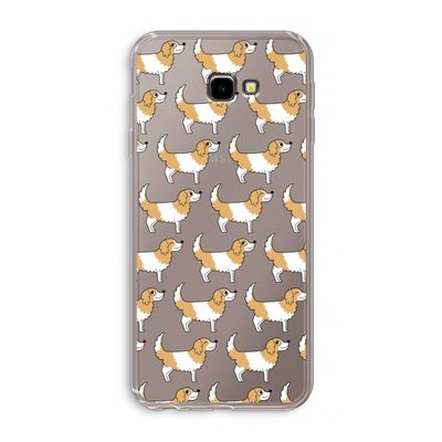 Doggy: Samsung Galaxy J4 Plus Transparant Hoesje