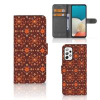 Samsung Galaxy A73 5G | Telefoon Hoesje | Batik Brown