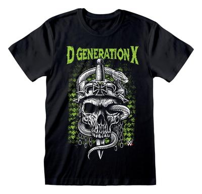 WWE T-Shirt D Generation X Black Size M