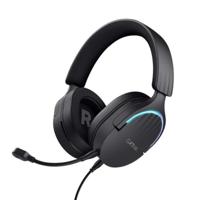 Gaming Headset met Microfoon Trust GXT 490 Zwart Multicolour