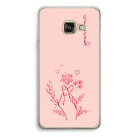Giving Flowers: Samsung A3 (2017) Transparant Hoesje