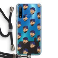 Drake Away: Huawei P20 Lite (2019) Transparant Hoesje met koord
