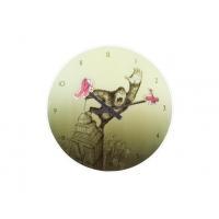 NeXtime klok 8633 king kong, ø43 cm, wall, green NeXtime klok 8633 king kong, ø43 cm, wall, green