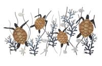 IJZEREN WANDPANEEL SCHILDPAD CM 132,7X5,7X69,9
