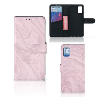 Samsung Galaxy A31 Bookcase Marble Pink - Origineel Cadeau Vriendin - thumbnail