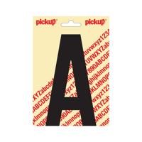 Deco letter a nobel zwart 150 mm Pickup - Pickup