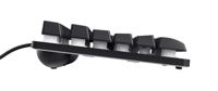 Trust GXT 833 Thado toetsenbord Gamen USB Nederlands Zwart, Zilver - thumbnail