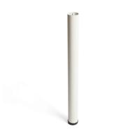 Poten Rei 406g Aanpasbaar Cilindrisch Staal Wit (Ø 7,6 x 71 cm)