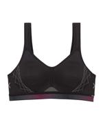 Triumph - Bra P - Triaction Cardio Cloud - zwart, Maat:75D