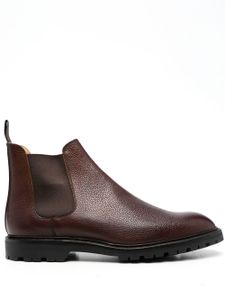 Crockett & Jones bottines chelsea en cuir - Marron